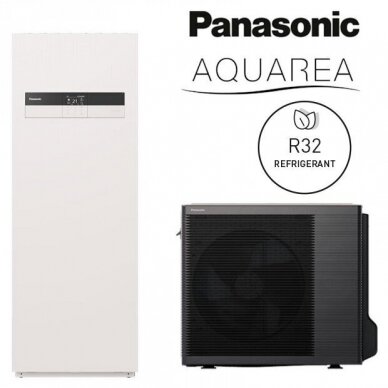 Panasonic Aquarea "Viskas viename" K kartos šilumos siurblys WH-ADC0309K6E5 / WH-UDZ05KE5
